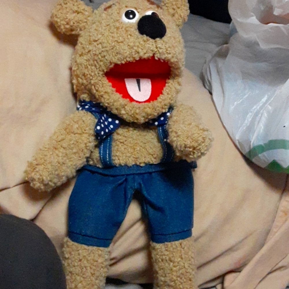 Vintage Silly Puppets Silly Bear Glove Puppet